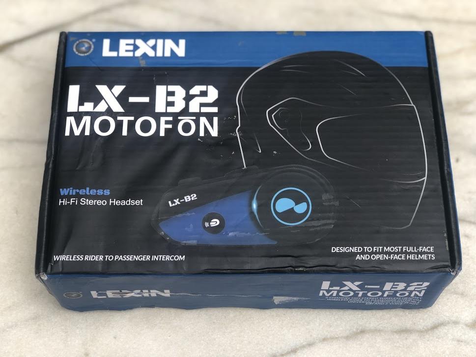 Lexin LX-B2 bluetooth sisak kommunikáció, intercom 