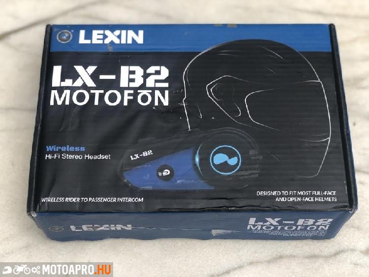 Lexin LX-B2 bluetooth sisak kommunikáció, intercom 